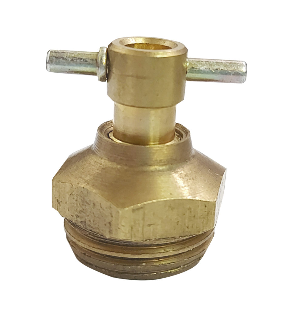 GRIFO PURGA CON BARRA - aircompressormpc
