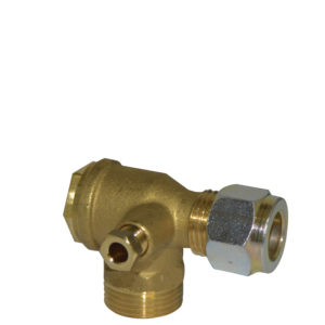 check valve with discharge