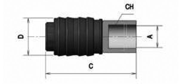 ENCHUFE RAPIDO SERIE GIGANTE HEMBRA - Imagen 2
